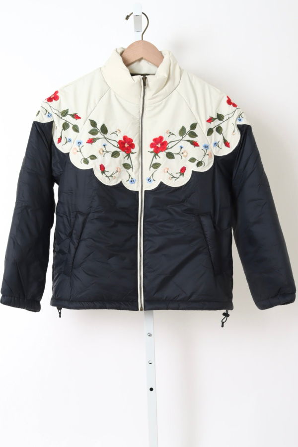 The Great. The Wildflower Puffer Jacket