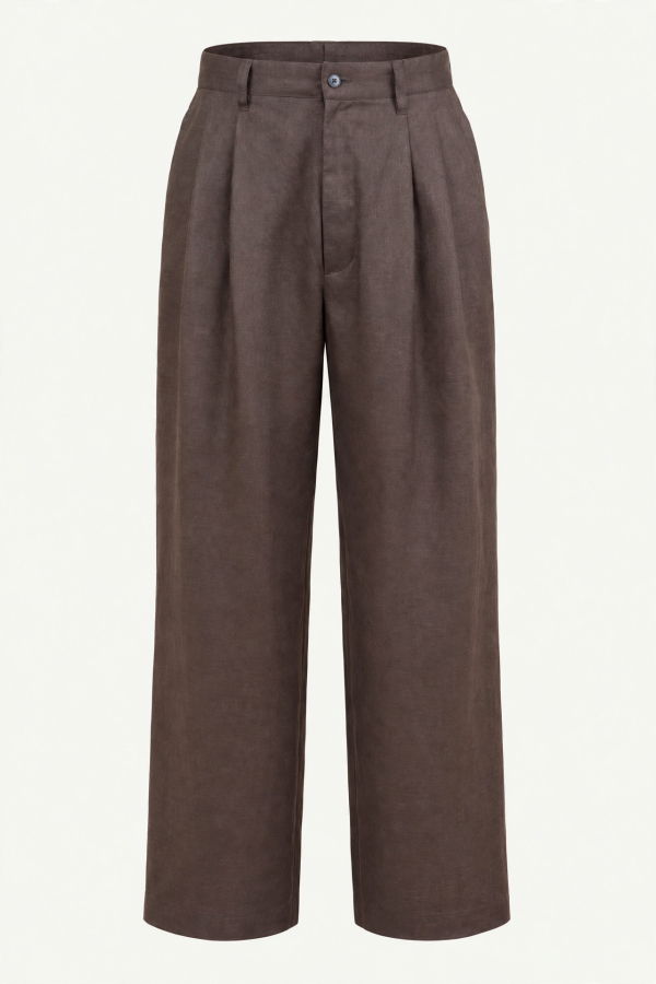 ssstein Light Linen Wide Easy Trousers
