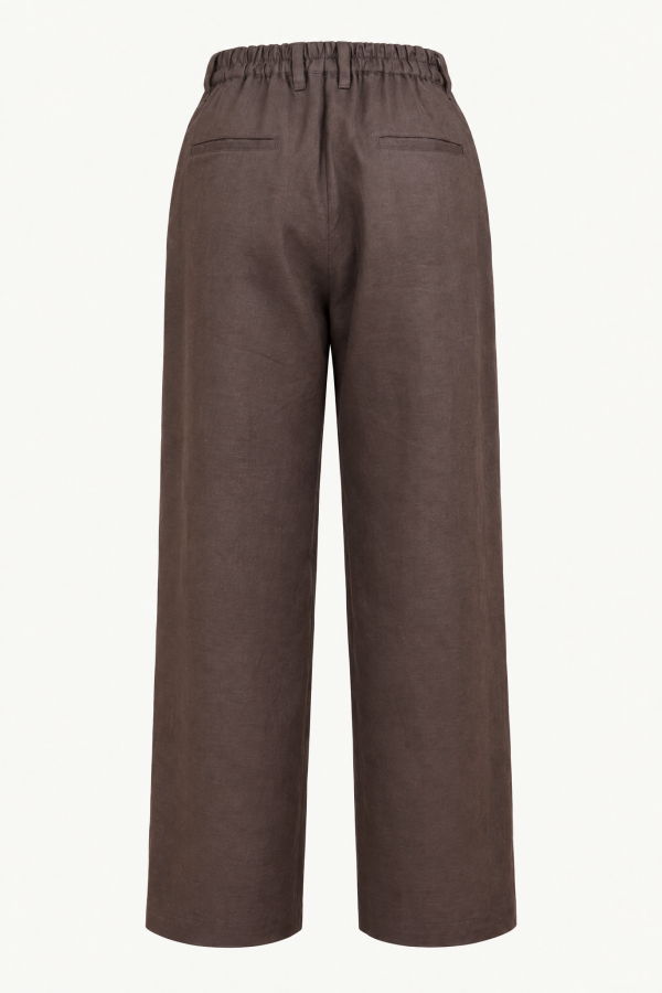 ssstein Light Linen Wide Easy Trousers