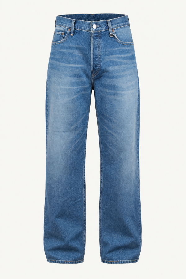 ssstein Indigo Relax Fit Denim Pants