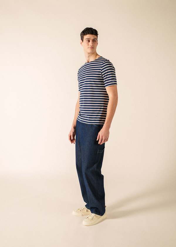 Saint James Levant Modern Breton Shirt - Navy/Ecru Saint James Levant Modern Breton Shirt - Navy/Ecru