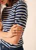 Saint James Levant Modern Breton Shirt - Navy/Ecru - Thumbnail 7