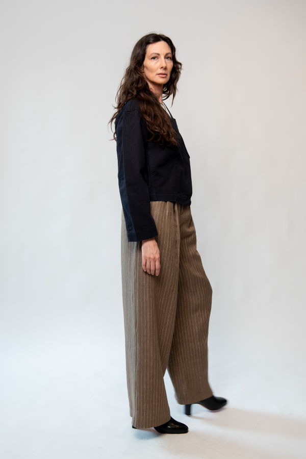 TOAST Cotton Twill Cropped Jacket