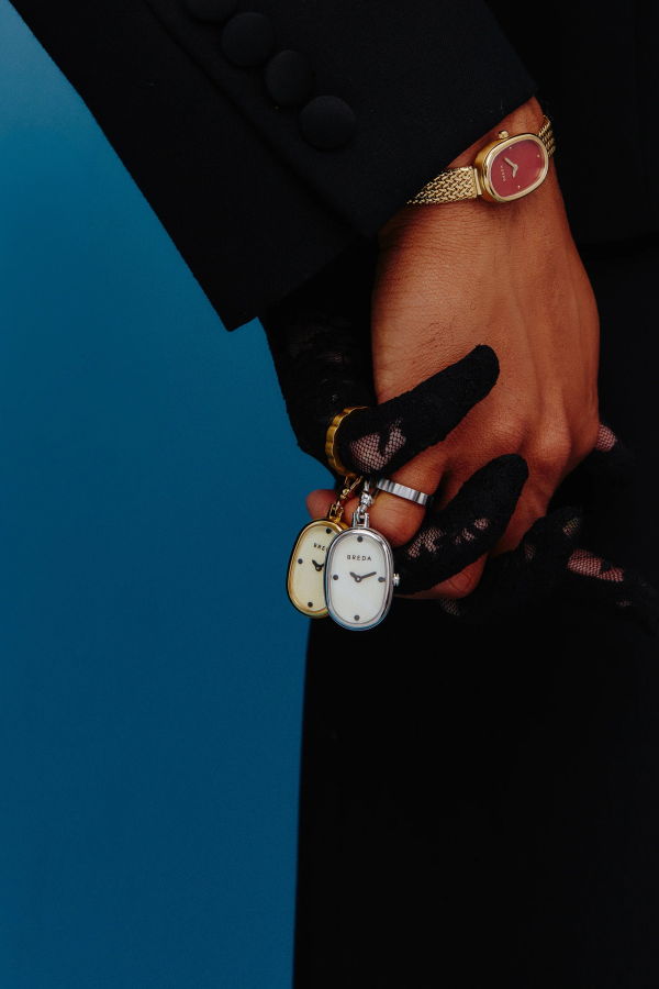 Breda Jane Time Charm Set - Gold Plated