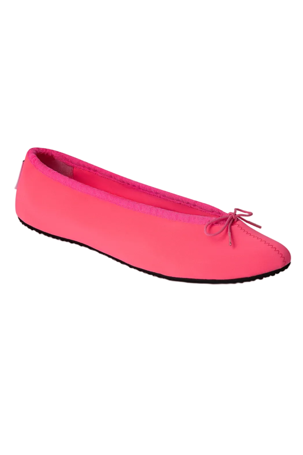 Gimaguas Bailarina Neopreno Ballet Flats - Neon Pink