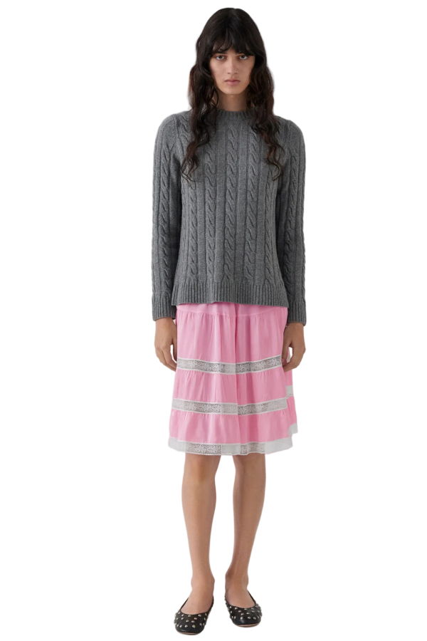 Gimaguas Braid Sweater - Gray