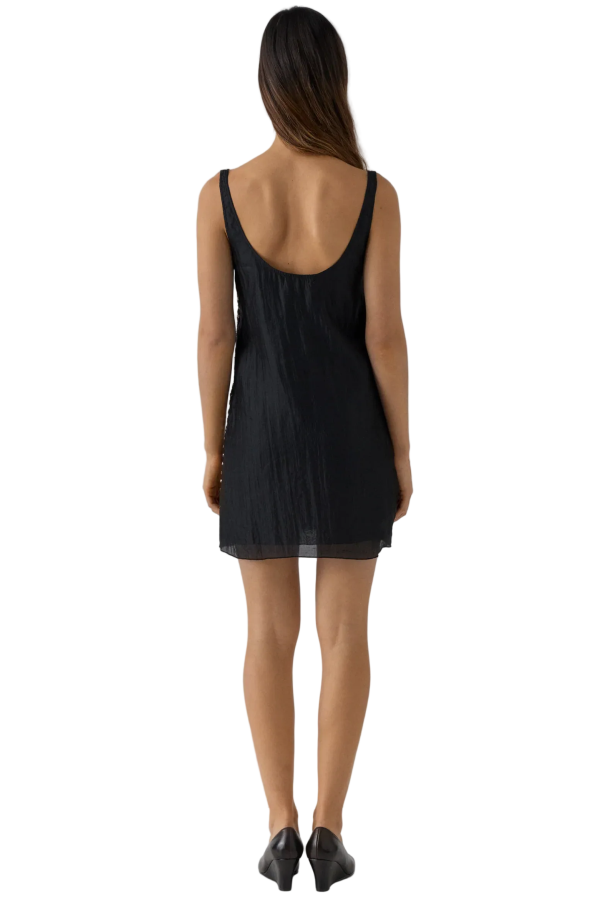Gimaguas Claude Jewel Mini Dress - Black