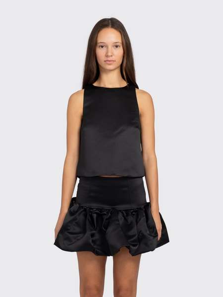 Ganni Botanical Jacquard Strap Top | Garmentory