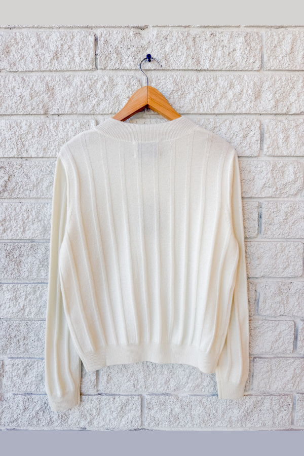 demylee Tara Cashmere Sweater - Ivory