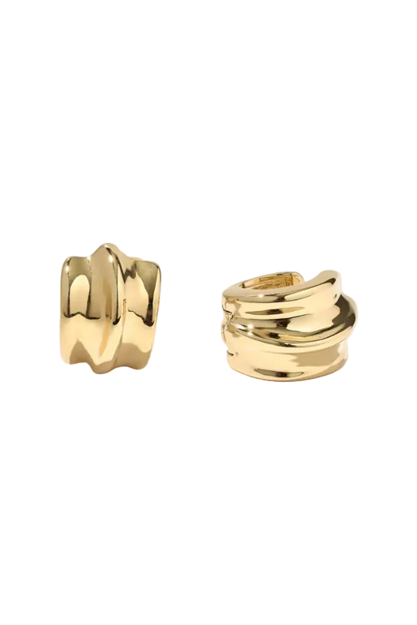 Otiumberg Small Wave Hoops