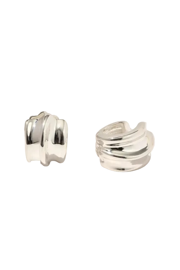Otiumberg Small Wave Hoops