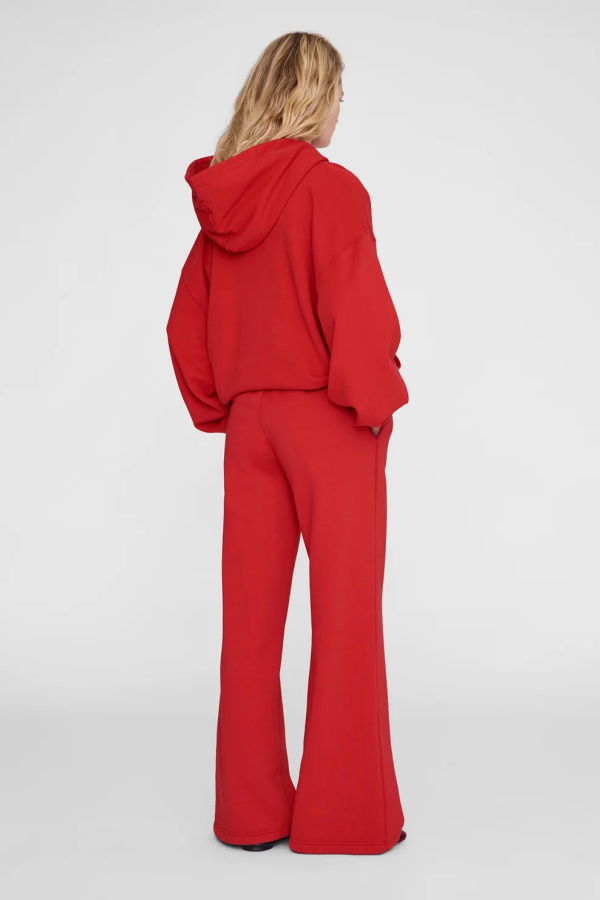 Anine Bing Kacey Sweatpant - Tango Red