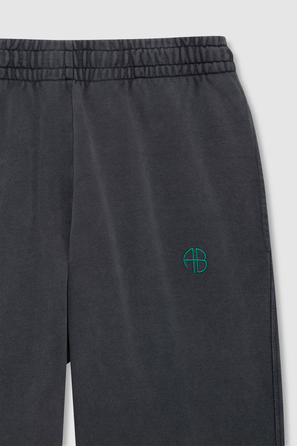 Anine Bing Karter Sweatpant - Washed Black