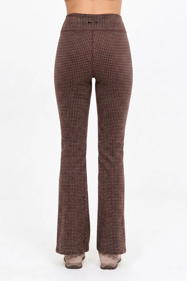 The Upside Zinnia Florence Flare Pant - Check