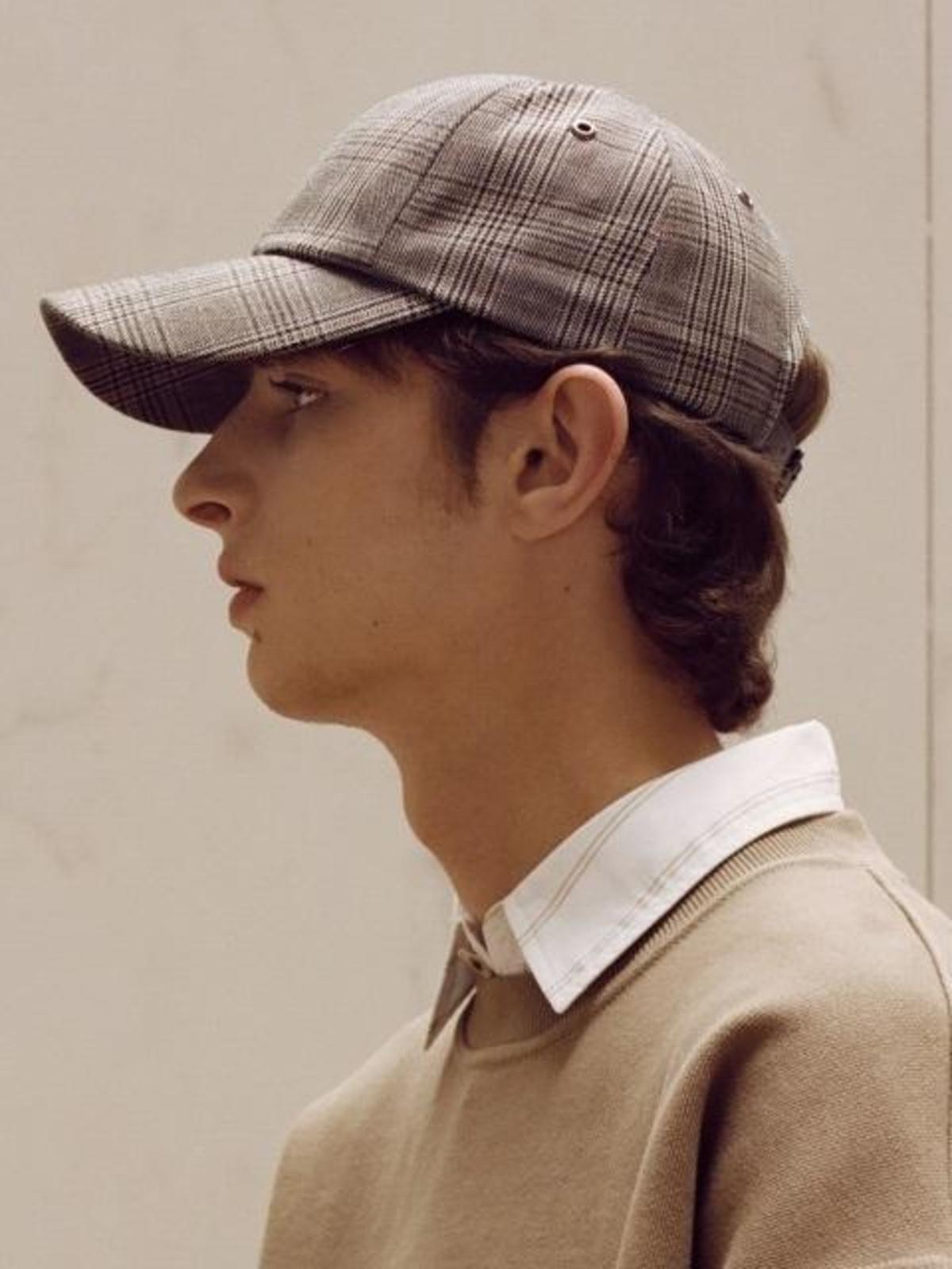 ANDERSSON BELL [UNISEX] Check Baseball Cap Aaa084u Beige