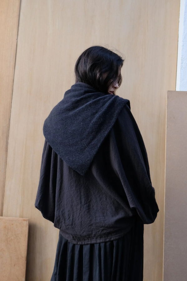 Lorette Lingerie Rayon Wool/Cotton Scarf