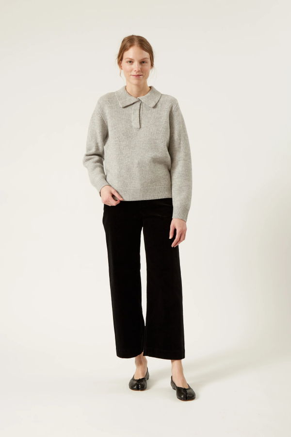 NAIF Clyde Sweater - Donegal Gray
