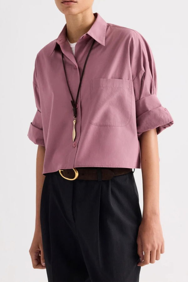 TWP Next Ex Shirt - Plum