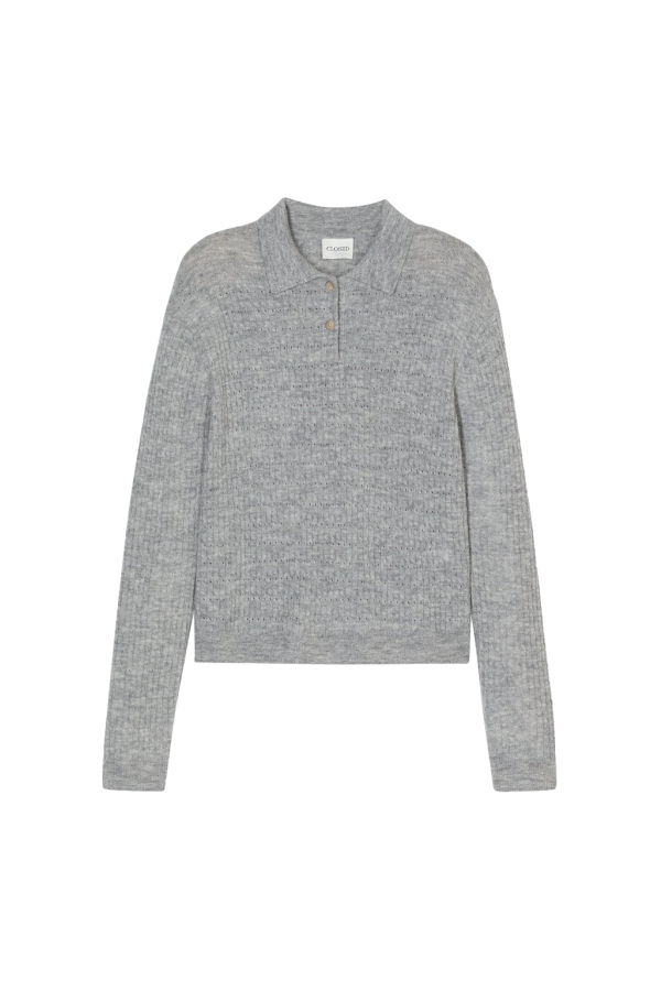 Closed Wool Blend Polo Knit