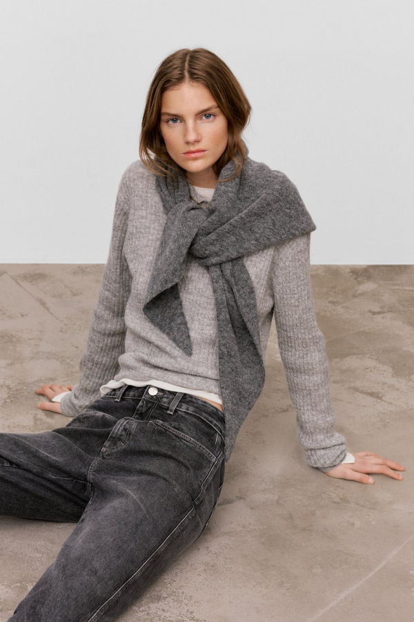 Closed Wool Blend Polo Knit