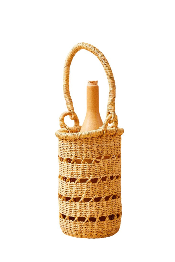Indego Africa Kuma Wine Tote - Natural