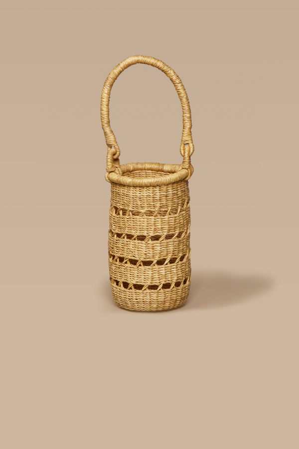 Indego Africa Kuma Wine Tote - Natural