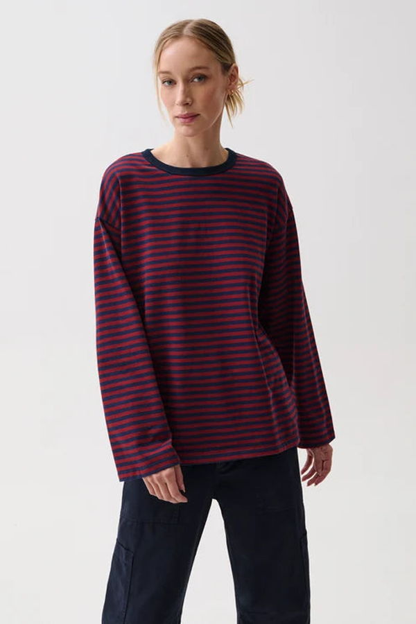 Pistola Reena Tee - Velvet Navy Stripe