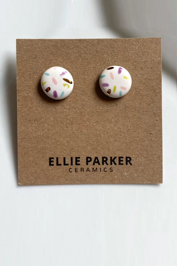 ELLIE PARKER CERAMICS Confetti Stud Earrings