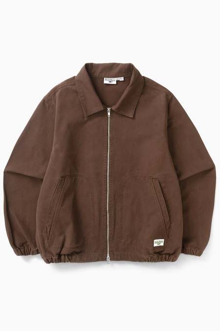 Auralee Wool Cotton Linen Ox Work Jacket | Garmentory