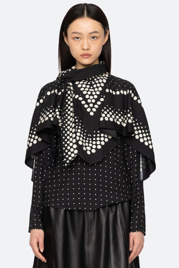 Sea NY Elly Long-Sleeve Top