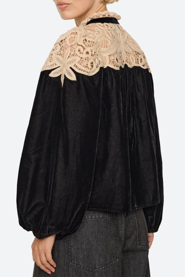 Sea NY Shiloh Embroidered Top