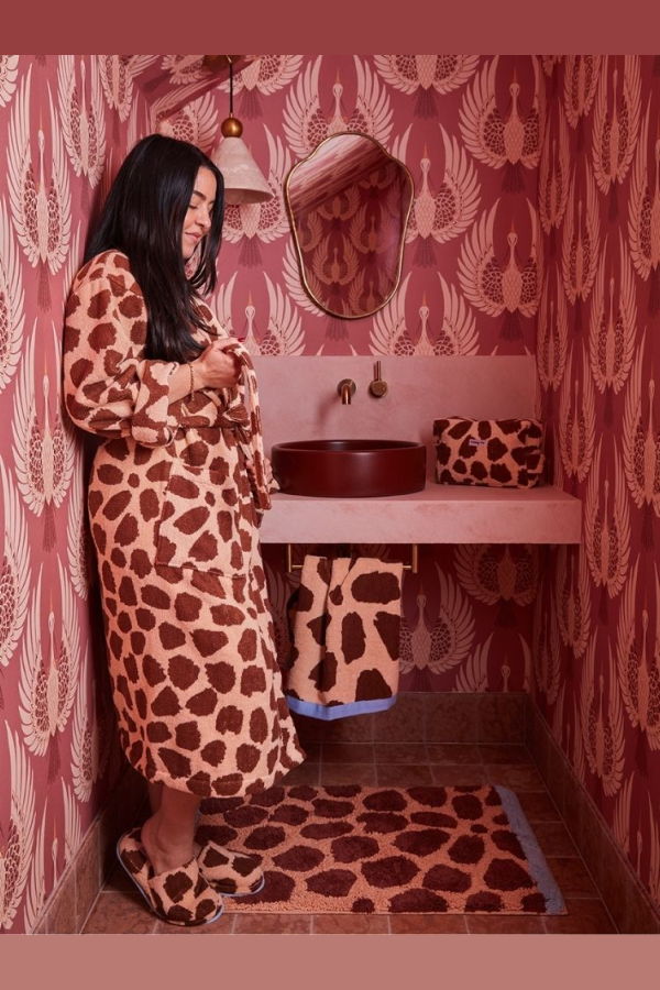 Mosey Me Freckle Terry Robe