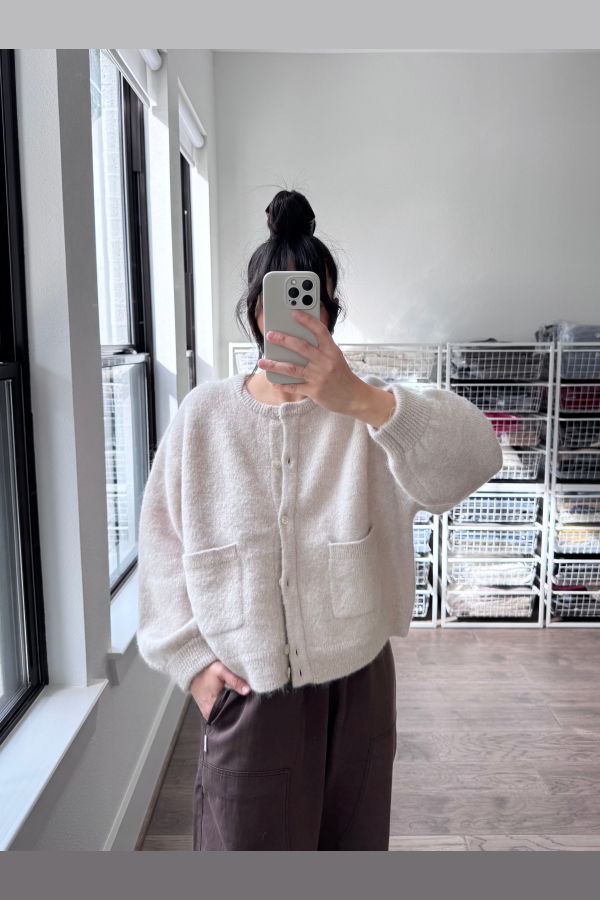 Le Bon Shoppe Amélie Alpaca Cardigan
