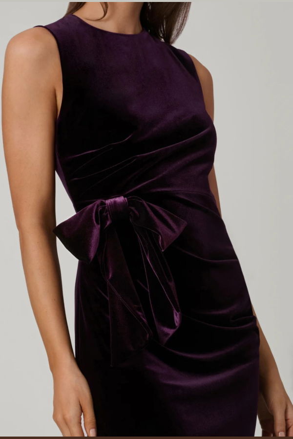 Shoshanna Lee Dress - Dark Plum