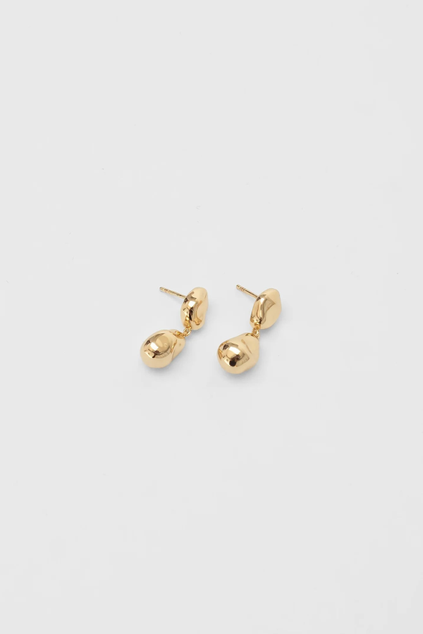 Wolf Circus Pinto Gold-Plated Drop Earrings