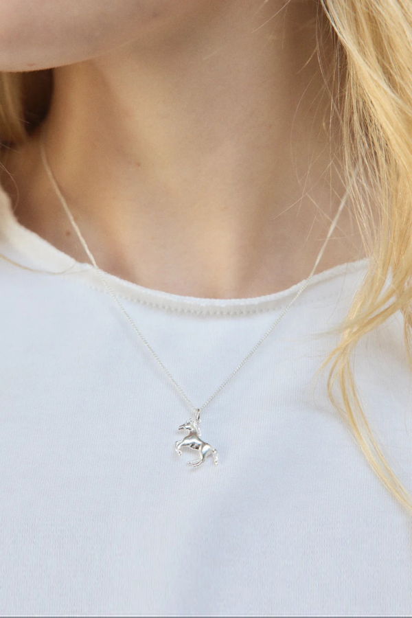 Wolf Circus Cheval Pendant Necklace