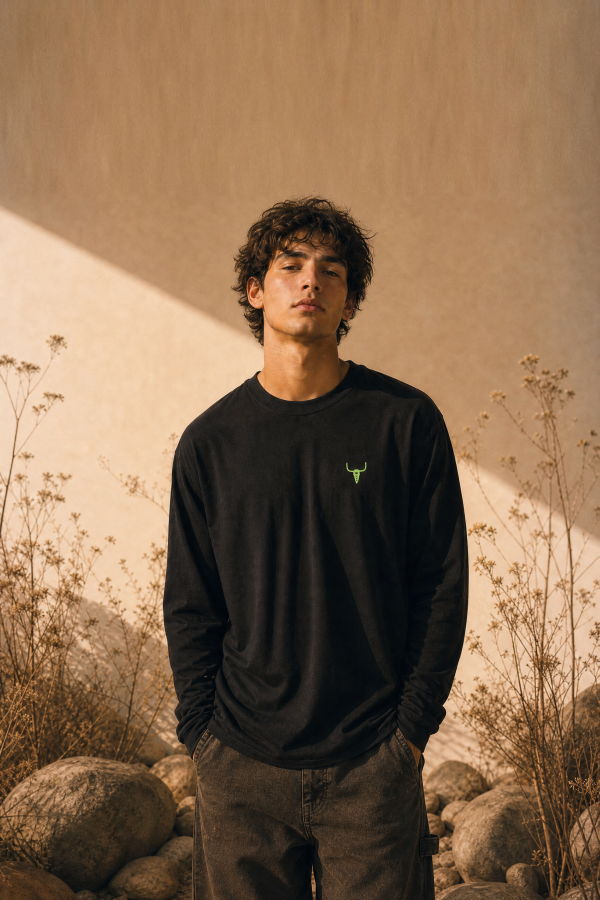 Ghost Town Ranch GTR Garment-Dyed Long-Sleeve Tee