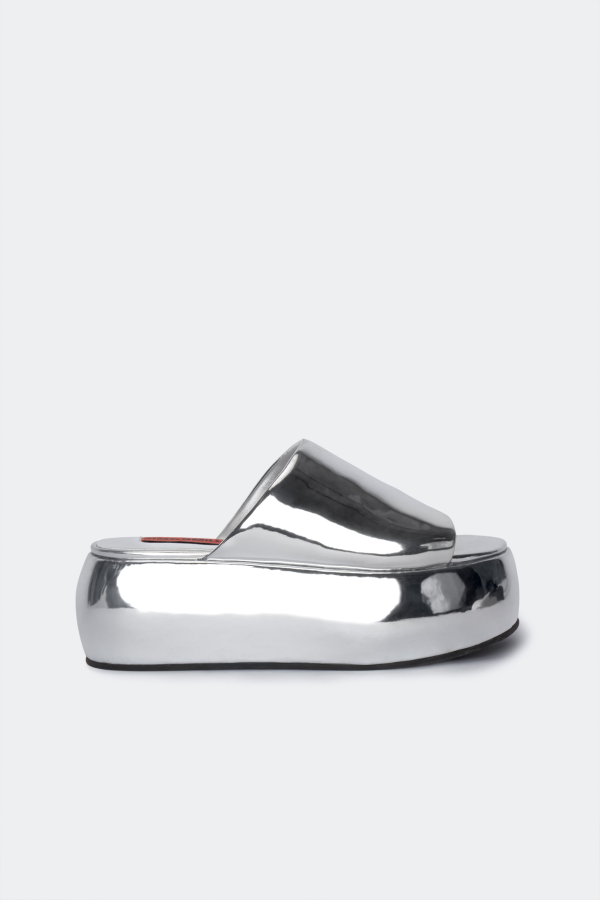 Simon Miller Cloudy Platform Sandals - Silver