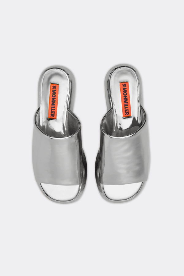 Simon Miller Cloudy Platform Sandals - Silver