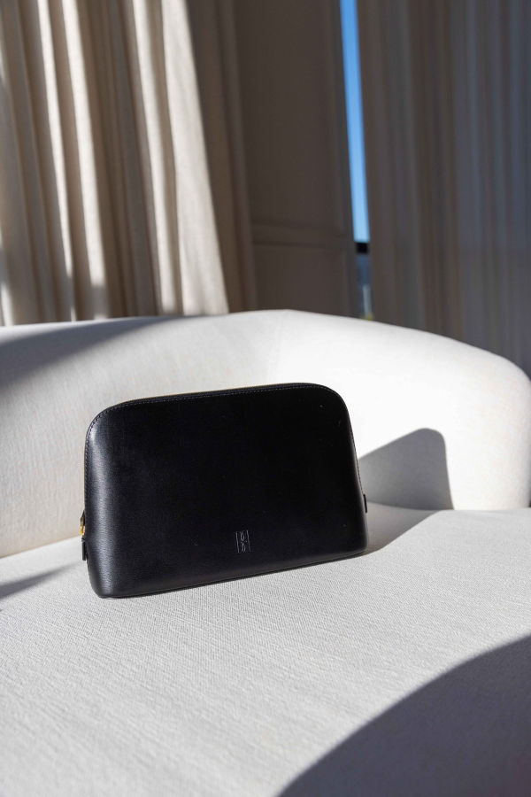 By Malene Birger Aya Medium Cosmetic Case - Black