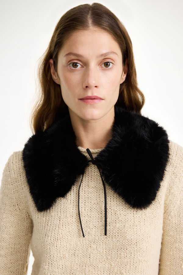 By Malene Birger Cowie Faux Fur Scarf