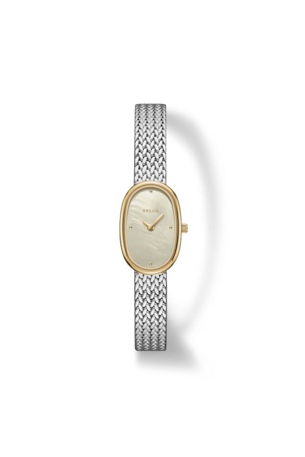 Breda Jane Mini Tethered Bracelet Watch - Gold/Silver/Champagne