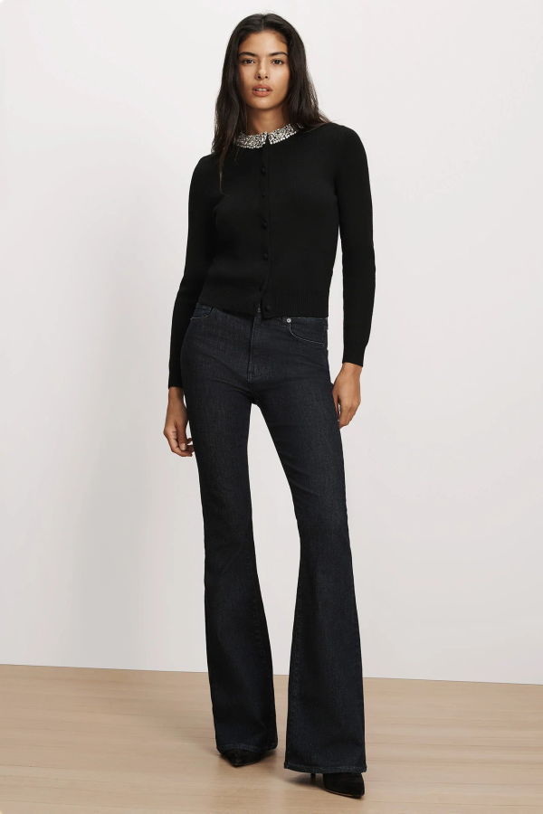 Veronica Beard Daro Embellished Cardigan