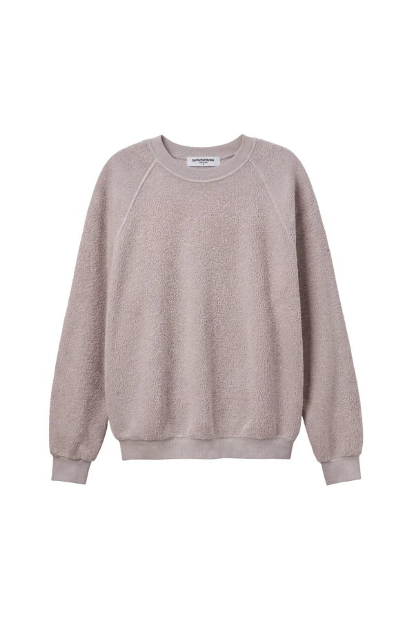 Perfect White Tee Ziggy Reverse Fleece Crewneck