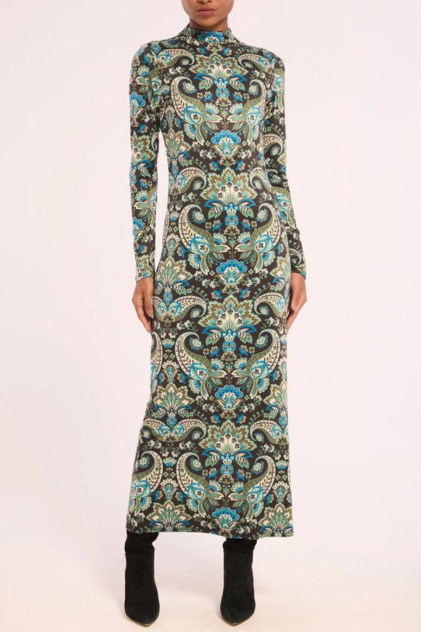 Misa Los Angeles Mitra Dress - Reflective Chintz