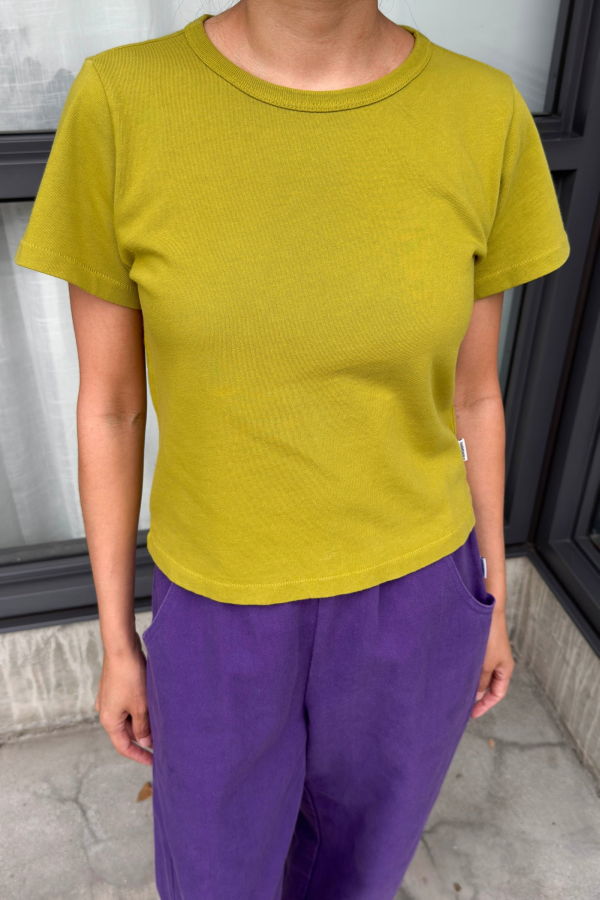 Le Bon Shoppe The Little Boy Tee - Golden Olive