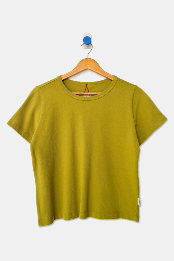 Le Bon Shoppe The Little Boy Tee - Golden Olive