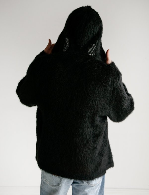 engineered garments mohair hoodie
