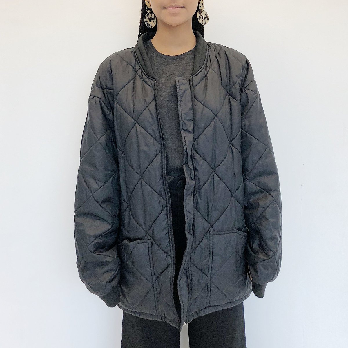 ジャケット・アウター is-ness  COJ QUILTED LINER JACKET 48 Quilted Liner Jacket - Black | COOSH