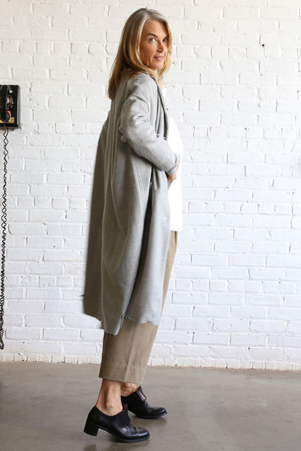 H+ Hannoh Wessel Clothilde Coat - Pearl | Garmentory